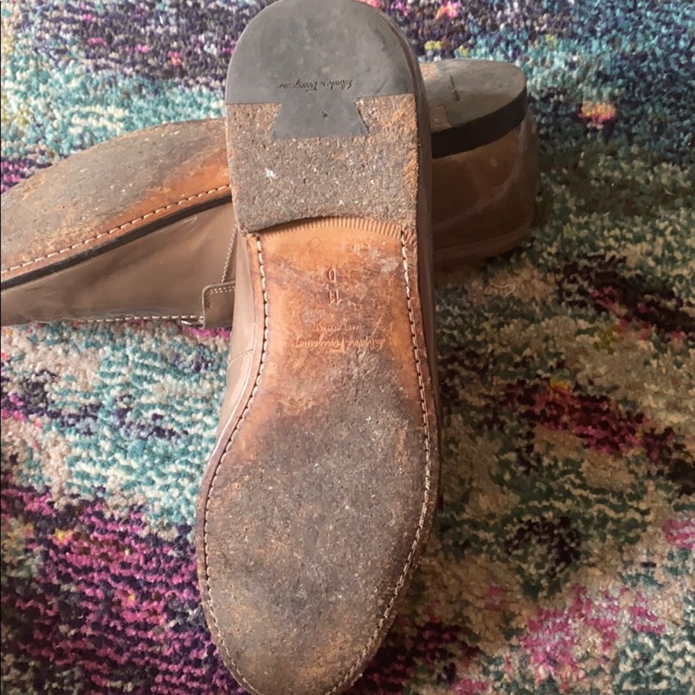 Salvatore Ferragamo loafers as is with a rip as is .. - Picture 6 of 6